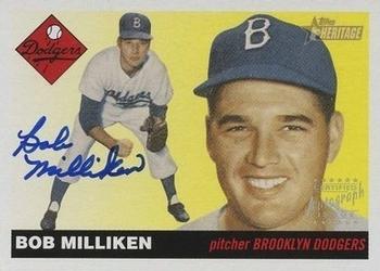 2004 Topps Heritage - Real One Autographs #RO-BM Bob Milliken Front