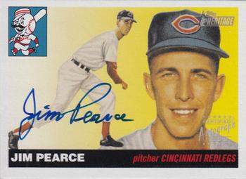 2004 Topps Heritage - Real One Autographs #RO-JP Jim Pearce Front
