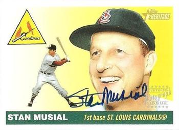 2004 Topps Heritage - Real One Autographs #RO-SM Stan Musial Front