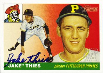 2004 Topps Heritage - Real One Autographs #RO-VT Jake Thies Front