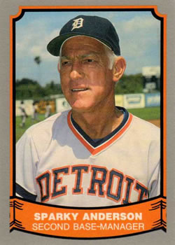 1988 Pacific Legends I #46 Sparky Anderson Front