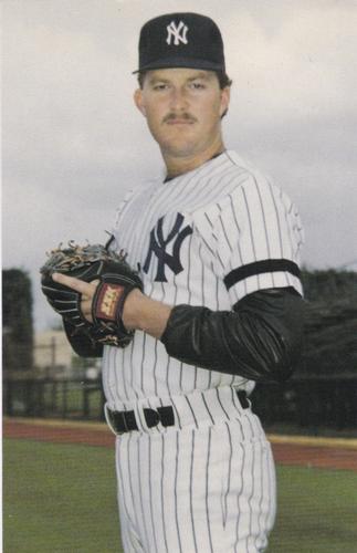 1986 TCMA New York Yankees Postcards #5 Marty Bystrom Front