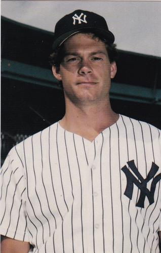 1986 TCMA New York Yankees Postcards #7 Brian Fisher Front