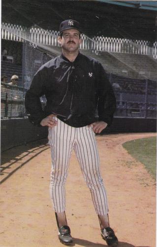 1986 TCMA New York Yankees Postcards #15 Bob Shirley Front