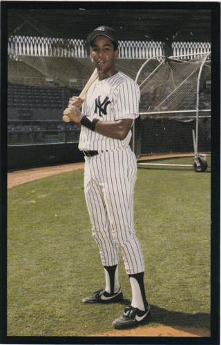 1986 TCMA New York Yankees Postcards #25 Bobby Meacham Front