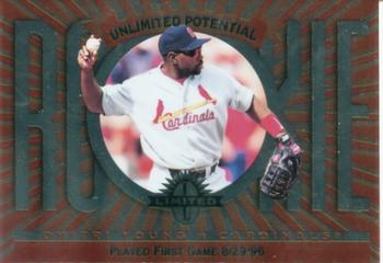 1997 Donruss Limited #76 Dmitri Young / Mo Vaughn Front