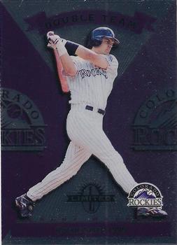 1997 Donruss Limited #87 Larry Walker / Eric Young Front