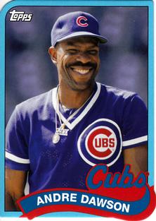 2014 Topps - 1989 Topps Die Cut Minis #TM-15 Andre Dawson Front