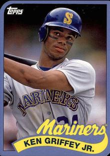 2014 Topps - 1989 Topps Die Cut Minis #TM-51 Ken Griffey Jr. Front