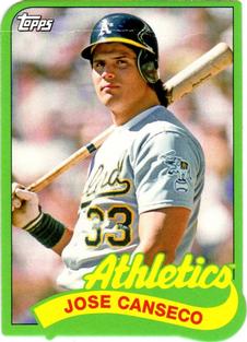 2014 Topps - 1989 Topps Die Cut Minis #TM-53 Jose Canseco Front