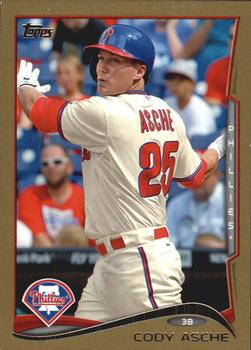 2014 Topps - Gold #4 Cody Asche Front