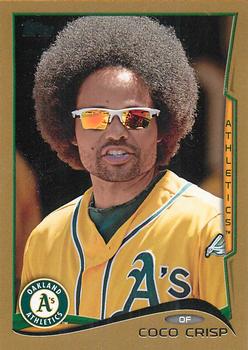 2014 Topps - Gold #8 Coco Crisp Front