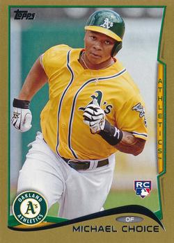 2014 Topps - Gold #27 Michael Choice Front
