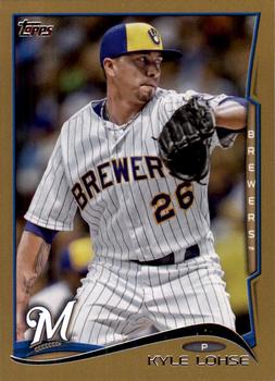 2014 Topps - Gold #51 Kyle Lohse Front