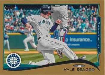 2014 Topps - Gold #73 Kyle Seager Front