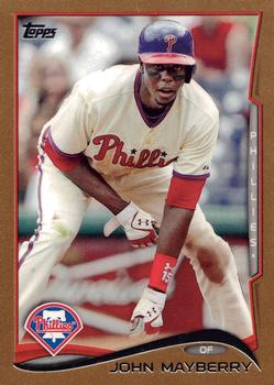 2014 Topps - Gold #74 John Mayberry Jr. Front