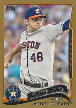 2014 Topps - Gold #89 Jarred Cosart Front