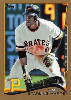 2014 Topps - Gold #91 Starling Marte Front
