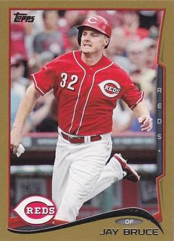2014 Topps - Gold #124 Jay Bruce Front