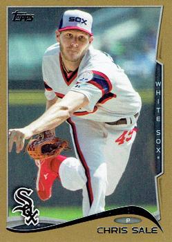 2014 Topps - Gold #148 Chris Sale Front