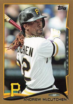 2014 Topps - Gold #150 Andrew McCutchen Front