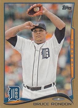 2014 Topps - Gold #160 Bruce Rondon Front