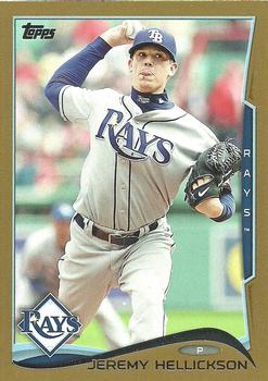 2014 Topps - Gold #202 Jeremy Hellickson Front