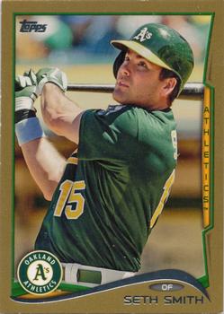 2014 Topps - Gold #205 Seth Smith Front