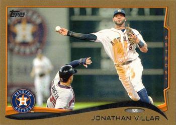 2014 Topps - Gold #207 Jonathan Villar Front