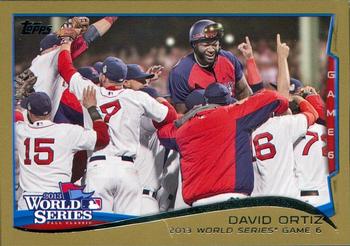 2014 Topps - Gold #259 World Series Game 6 Front