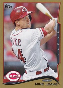 2014 Topps - Gold #277 Mike Leake Front