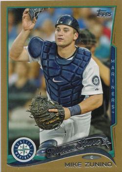 2014 Topps - Gold #293 Mike Zunino Front