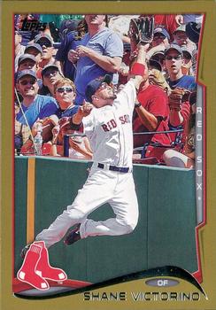 2014 Topps - Gold #301 Shane Victorino Front