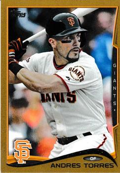 2014 Topps - Gold #303 Andres Torres Front