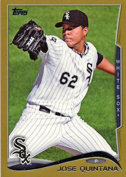 2014 Topps - Gold #315 Jose Quintana Front