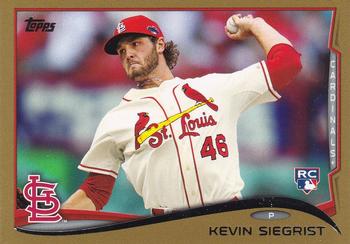 2014 Topps - Gold #344 Kevin Siegrist Front