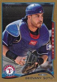2014 Topps - Gold #389 Geovany Soto Front