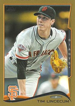 2014 Topps - Gold #397 Tim Lincecum Front