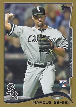 2014 Topps - Gold #429 Marcus Semien Front