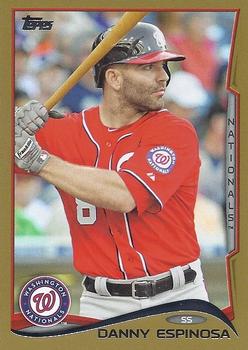2014 Topps - Gold #455 Danny Espinosa Front