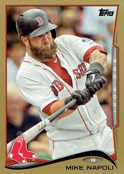 2014 Topps - Gold #473 Mike Napoli Front