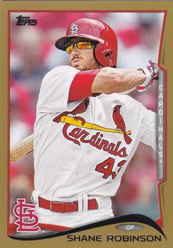 2014 Topps - Gold #483 Shane Robinson Front