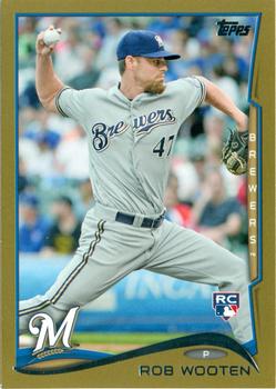 2014 Topps - Gold #494 Rob Wooten Front