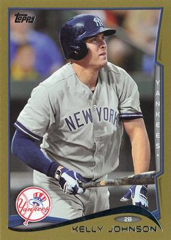 2014 Topps - Gold #504 Kelly Johnson Front