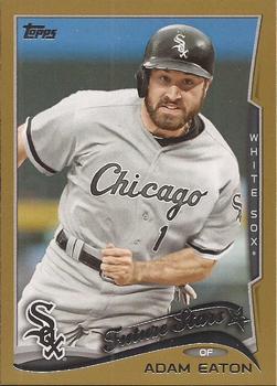 2014 Topps - Gold #555 Adam Eaton Front