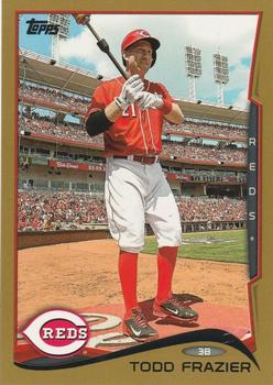 2014 Topps - Gold #580 Todd Frazier Front
