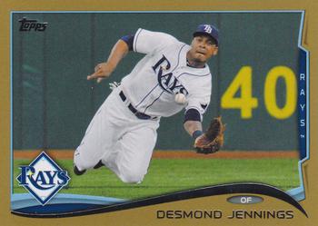 2014 Topps - Gold #582 Desmond Jennings Front
