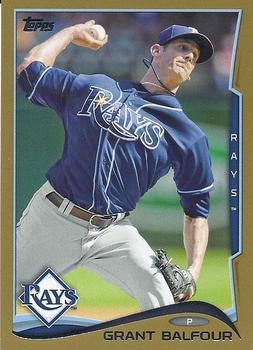 2014 Topps - Gold #656 Grant Balfour Front