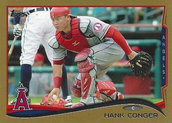 2014 Topps - Gold #549 Hank Conger Front