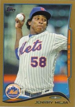2014 Topps - Gold #591 Jenrry Mejia Front